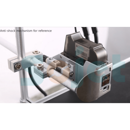 Anti-shock mechanism for Sojet Elfin printer