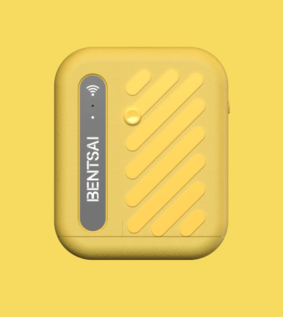 Bentsai B10 mini printer in yellow