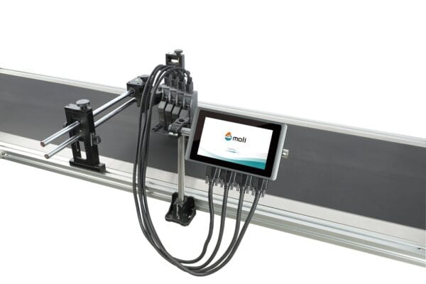 MoEco-4000-inkjet printer on conveyor